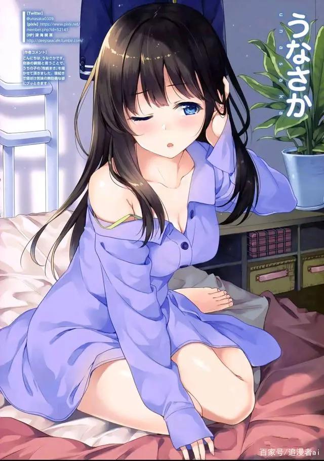 动漫美女女神，制服的她们真美