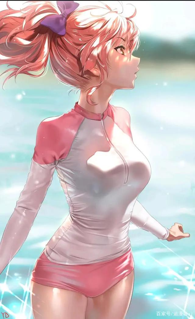 动漫美女女神，制服的她们真美