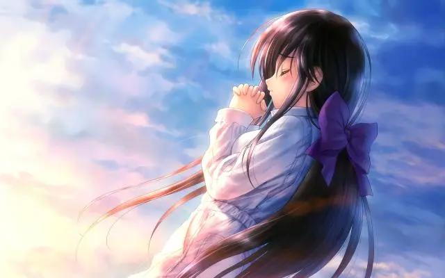 清纯可爱的动漫美女壁纸