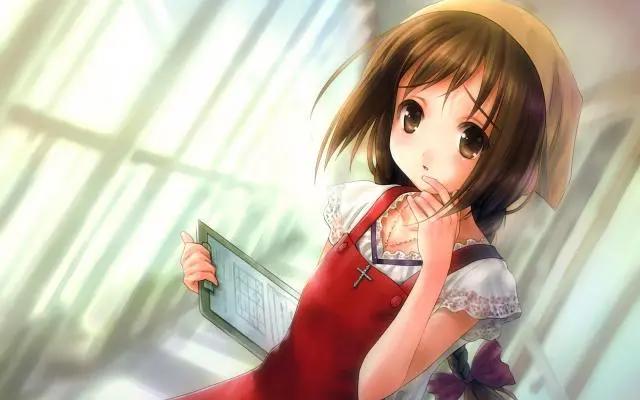 清纯可爱的动漫美女壁纸