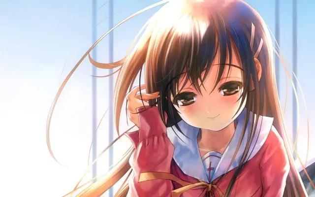 清纯可爱的动漫美女壁纸