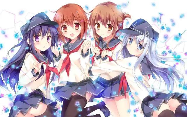 清纯可爱的动漫美女壁纸