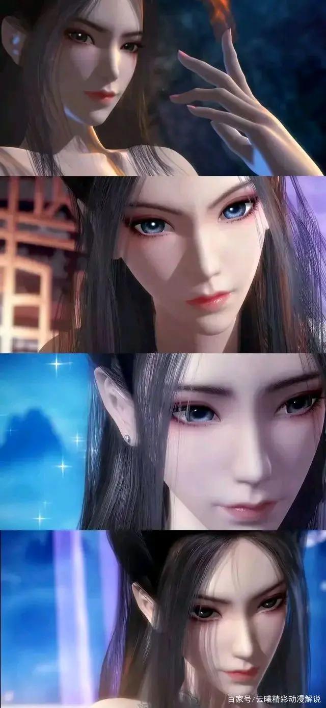 三位动漫美女颜值并排第一名，其中两位是国漫美女，还是女配角