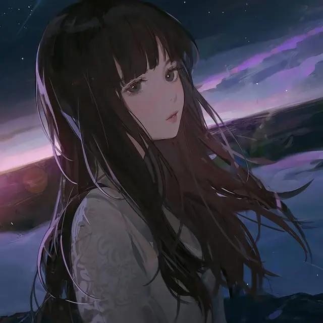 二次元女生头像