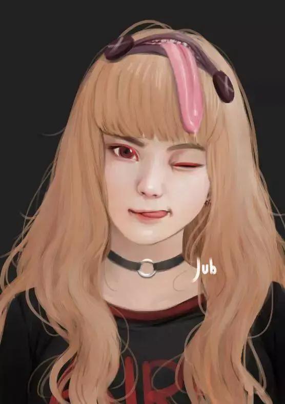 跃然纸上的“二次元小姐姐”，宅男看一眼便会着迷上！