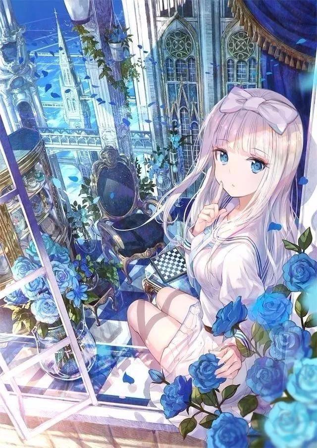 清纯漂亮的唯美二次元少女图赏！