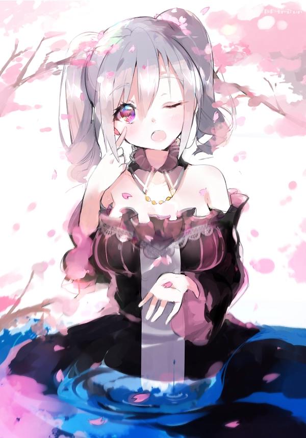 无水印动漫美少女插画，修罗归，爷青回！
