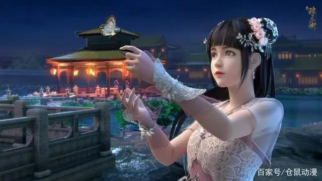 国漫3D美人不只有焰灵姬，这些美的倾心的古风美女你都看过了吗？