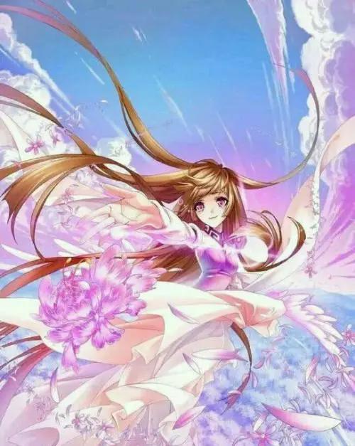 斗罗大陆漫画：动漫美女小舞的壁纸好美，欢迎抱走！