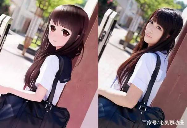 当三次元美女遇上二次元，摊牌不装了，果然纸片人才是真爱