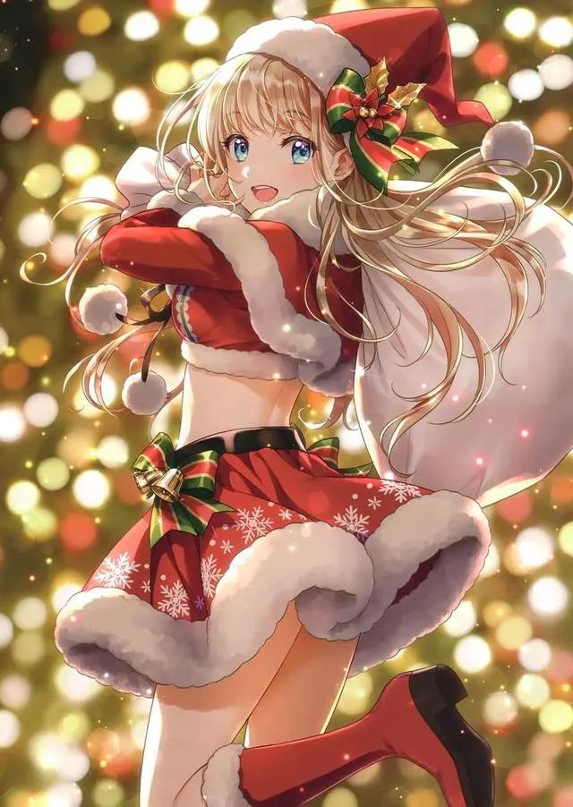 唯美动漫冬日美女CG壁纸，让你在炎炎夏日，舒心惬意