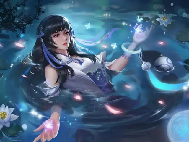 王者荣耀：西施，王昭君，貂蝉，杨玉环四大美女高清壁纸