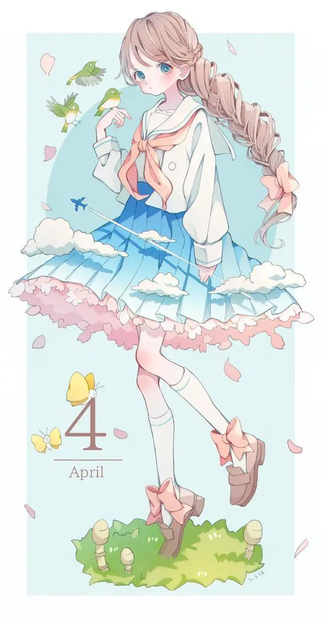 你出生在几月？12个月份拟人，每一个美少女都代表着一种心情！