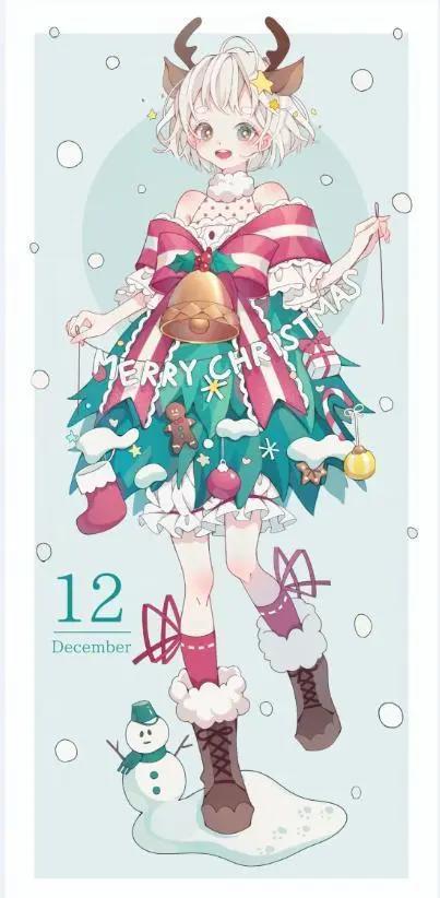 你出生在几月？12个月份拟人，每一个美少女都代表着一种心情！