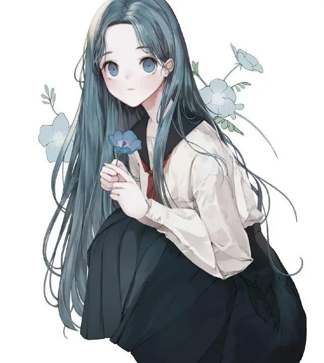 画师绘制花果拟人化,水果变身萌妹子,鲜花变成美少女