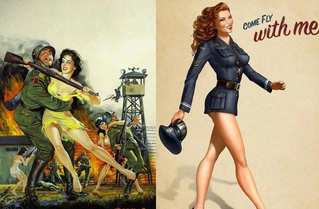 日本奇葩征兵海报：昭和男儿已不再，只能依靠二次元美女吸引眼球