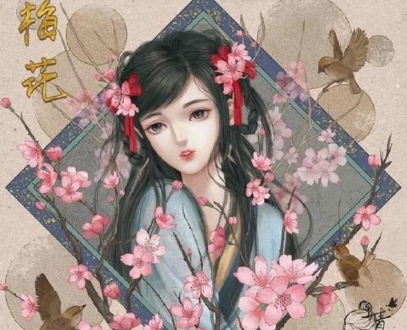 画师将花朵拟人变成美少女，昙花是绝色仙女，只有玫瑰花最特别