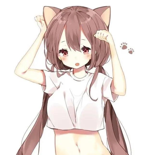 十二星座专属的二次元猫耳美少女，天秤座的最美，水瓶的不敢直视