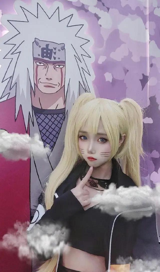 一人COS六美女：渔网装照美冥，旗袍装雏田，都敌不过女版鸣人