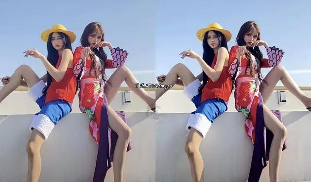 海贼王：网红COS女帝，没见神韵、只见骚，“齐刘海”女帝没法忍
