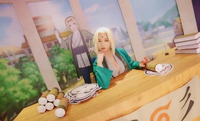 视角姬带你游火影重燃祭，美女纲手和木叶四美，不容错过的小姐姐