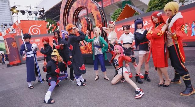 视角姬带你游火影重燃祭，美女纲手和木叶四美，不容错过的小姐姐