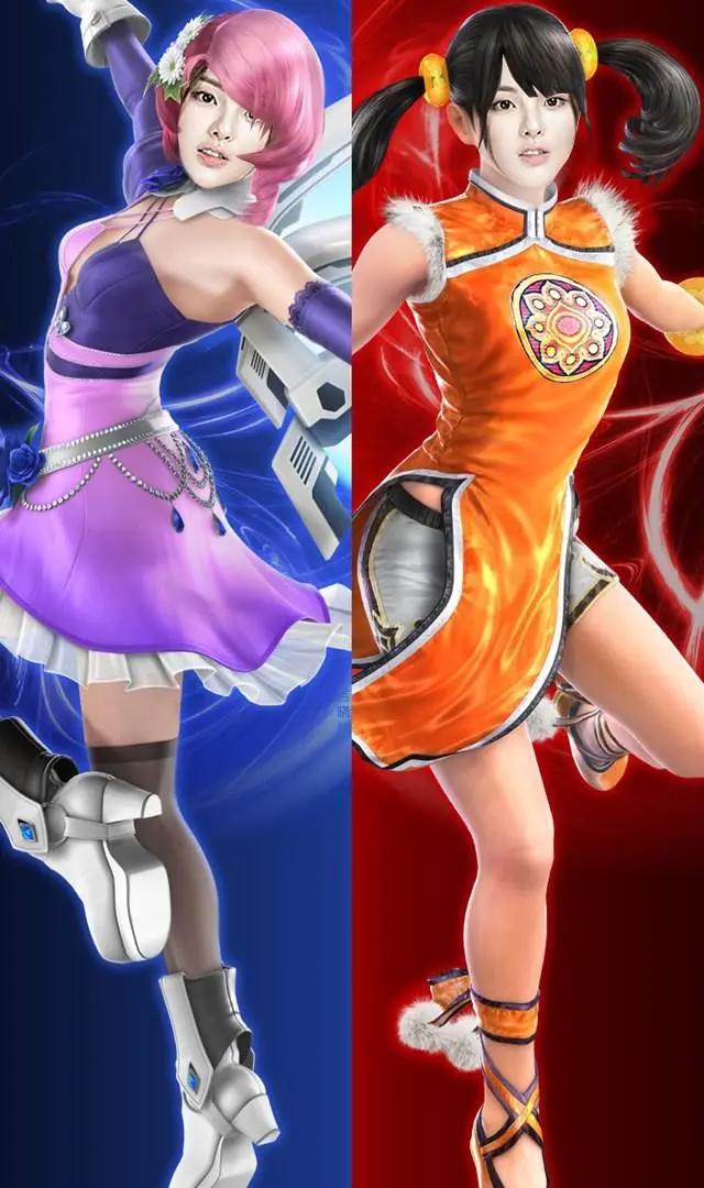 杨超越长着一张二次元漫画脸PS成铁拳六美女张张美爆了