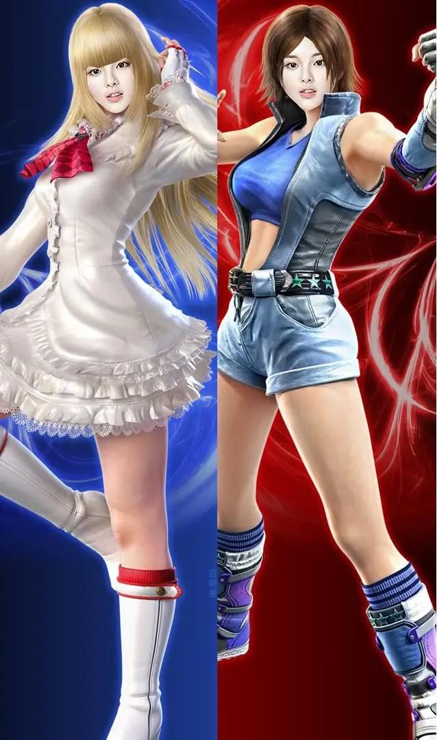 杨超越长着一张二次元漫画脸PS成铁拳六美女张张美爆了