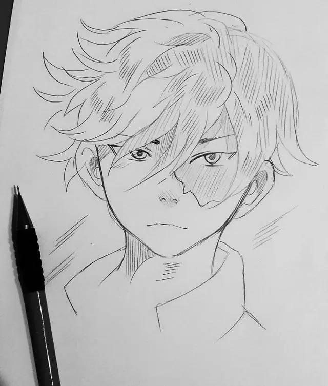 二次元美少女绘制原稿，初学者急需的练手素材