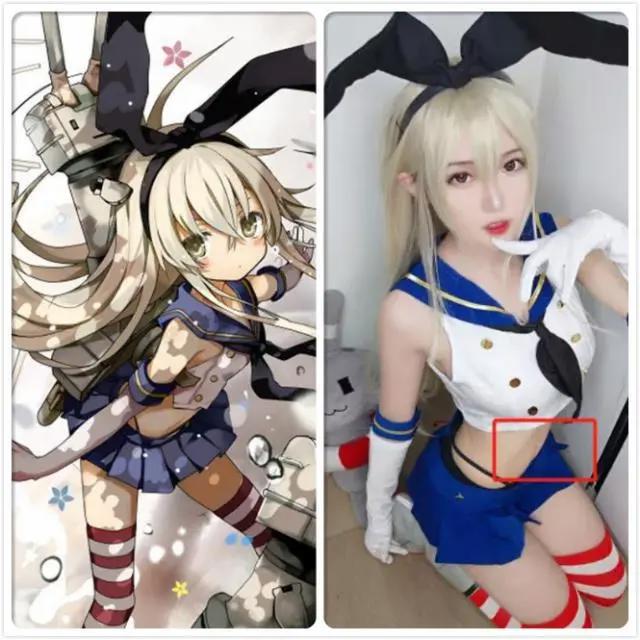 动漫中00后美女神COS，腐团儿下跪，泳池内睁眼，网友：爱了爱了