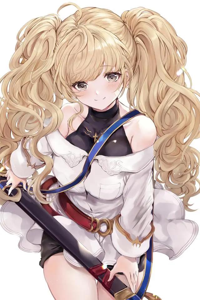 P站二次元丰满少女精美插画图集！柳腰春风过，百鸟随香走