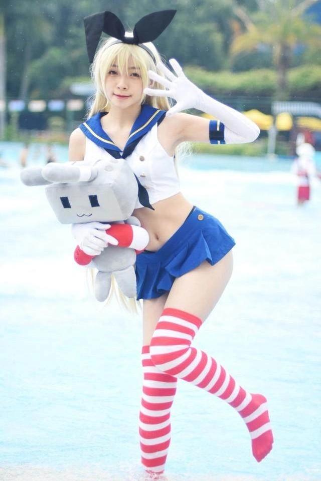 宅男福音：COSPLAY比基尼小姐姐夏日清凉大放送