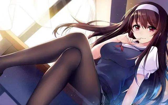 二次元美少女们的坐姿，吾王霸气，狂三魅惑，纱雾最可爱！