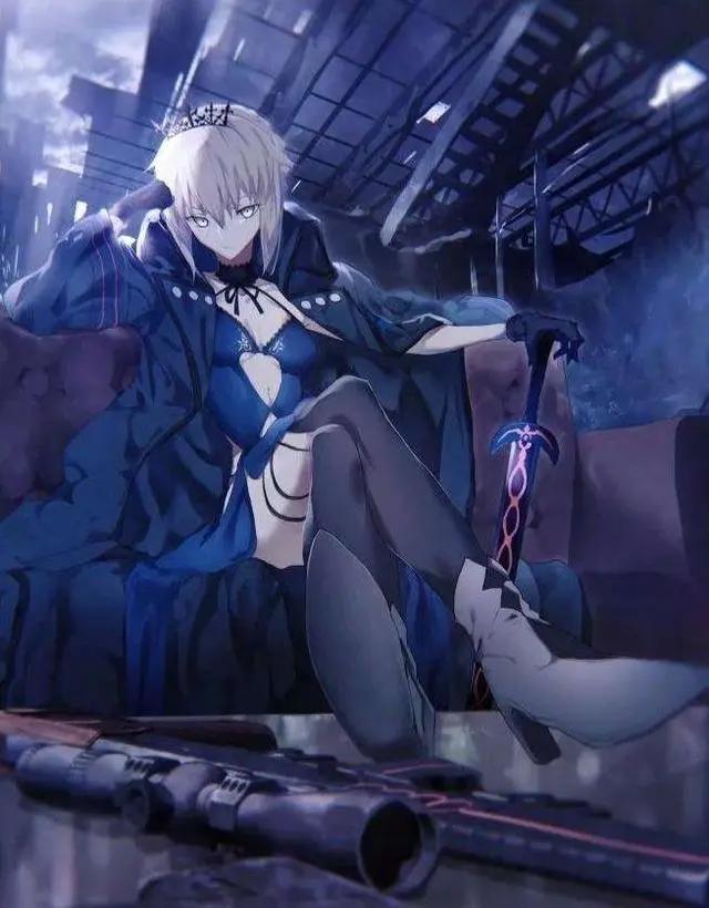 二次元美少女们的坐姿，吾王霸气，狂三魅惑，纱雾最可爱！