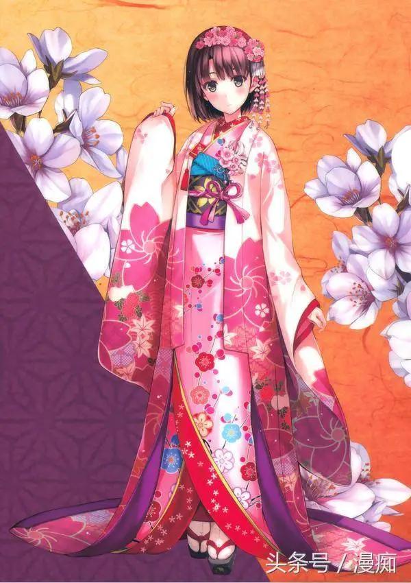 盘点那些二次元中的和服美少女，看了别流鼻血哟！