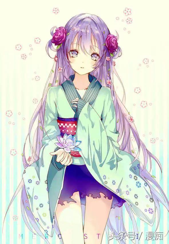 盘点那些二次元中的和服美少女，看了别流鼻血哟！