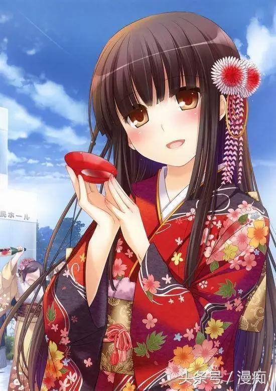 盘点那些二次元中的和服美少女，看了别流鼻血哟！