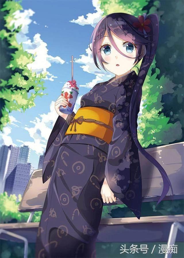 盘点那些二次元中的和服美少女，看了别流鼻血哟！