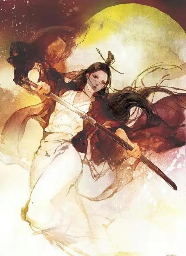 古风二次元美女壁纸丨愿做同心人，齐看窗前花开花落！