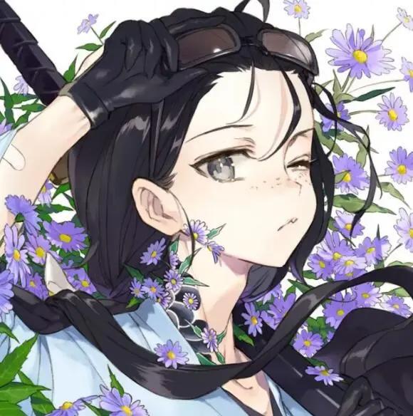 古风二次元绝色美女头像：我一向都在你身后，就差你一个回头