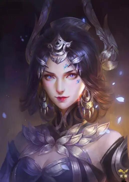 古风二次元绝色美女头像：我一向都在你身后，就差你一个回头