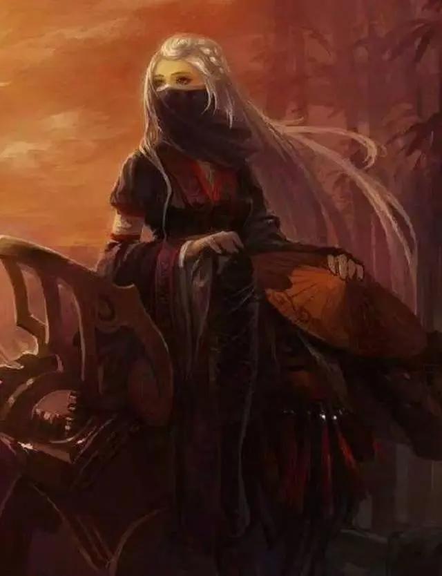 十二星座专属二次元古风面纱美女，水瓶座平静，双子座杀伐果断！