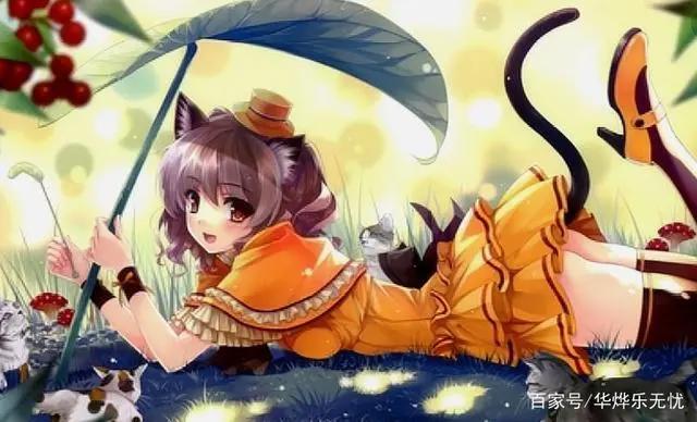 唯美古风二次元美女壁纸，牵着我的手，闭着眼睛走你也不会迷路