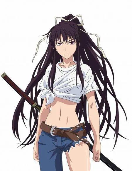筱之之箒！盘点二次元中那些黑发单马尾的美少女！谁是你的最爱？