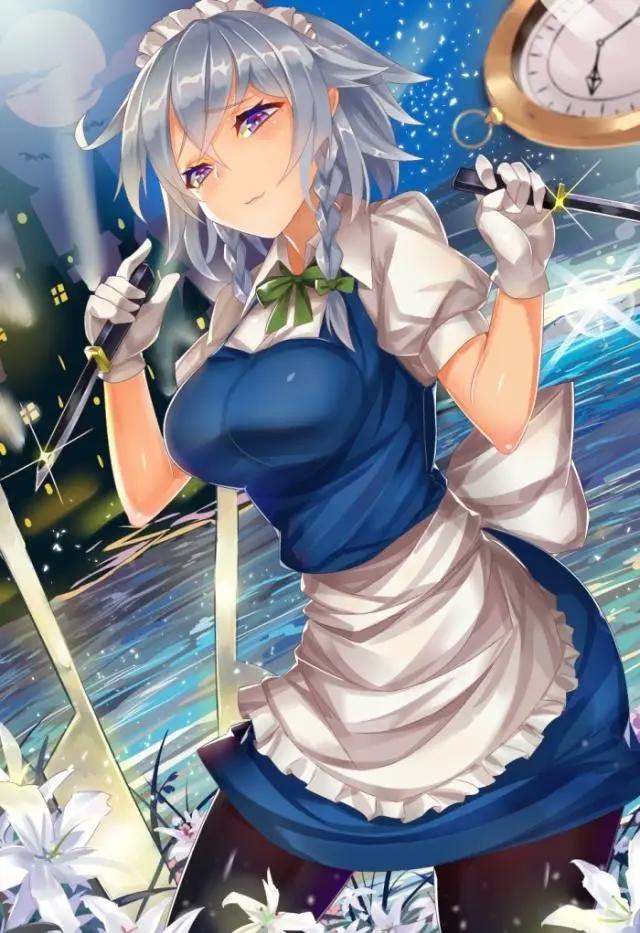 当时崎狂三，御坂美琴等二次元美女都换上“女仆装”，谁最好看？