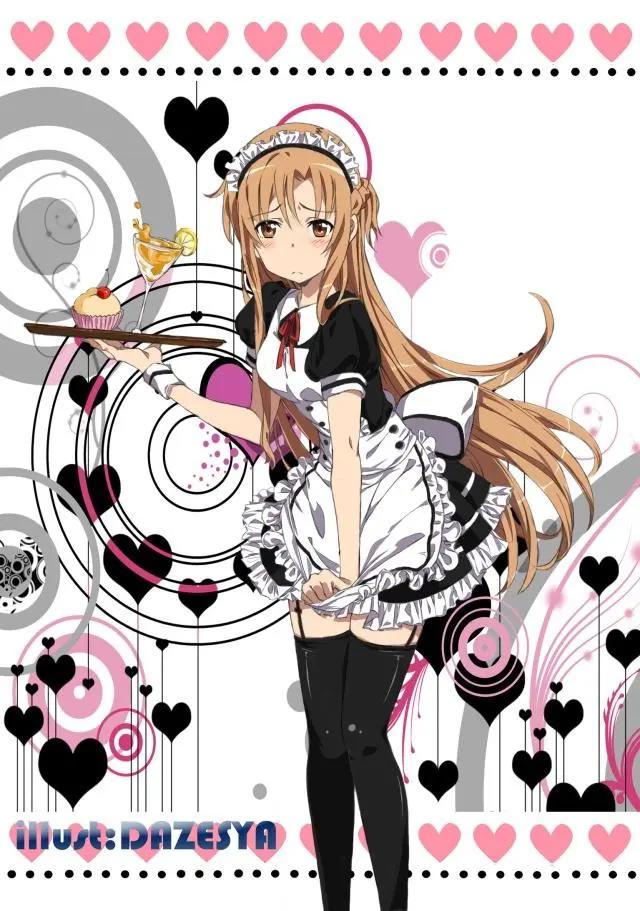 当时崎狂三，御坂美琴等二次元美女都换上“女仆装”，谁最好看？