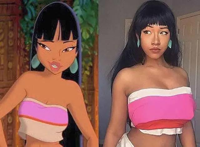 老外COS二次元美女，身材爆表，还原度百分百