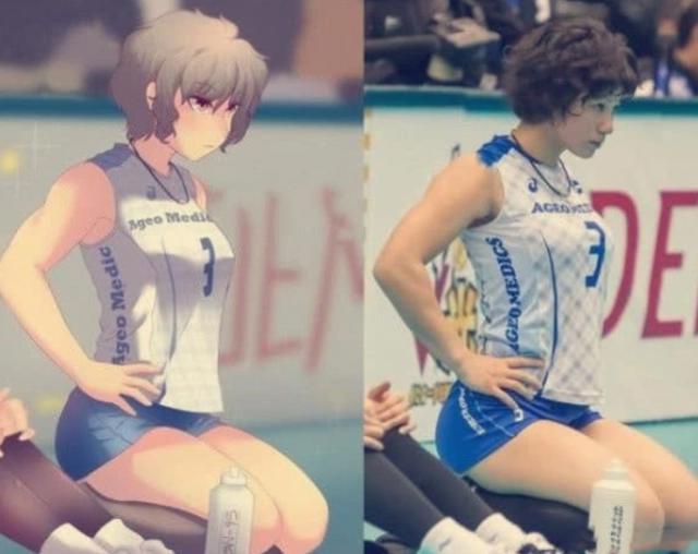 当现实美女变成动漫妹子，对比之后，网友彻底沦陷二次元！