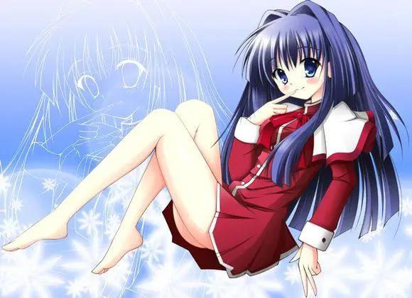 盘点二次元中的蓝发妹子第四期，一共35位美女！