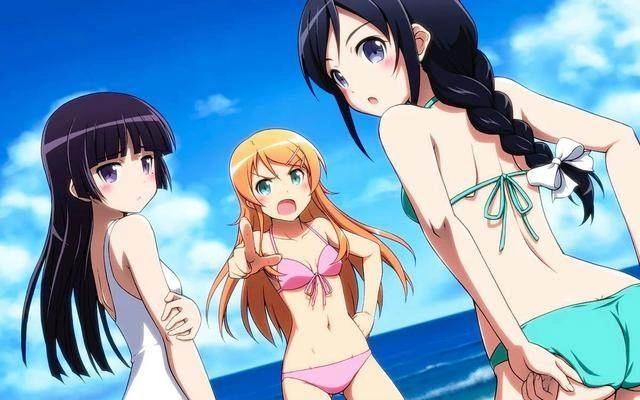 夏天辣么热，是时候来一波二次元泳装少女图了